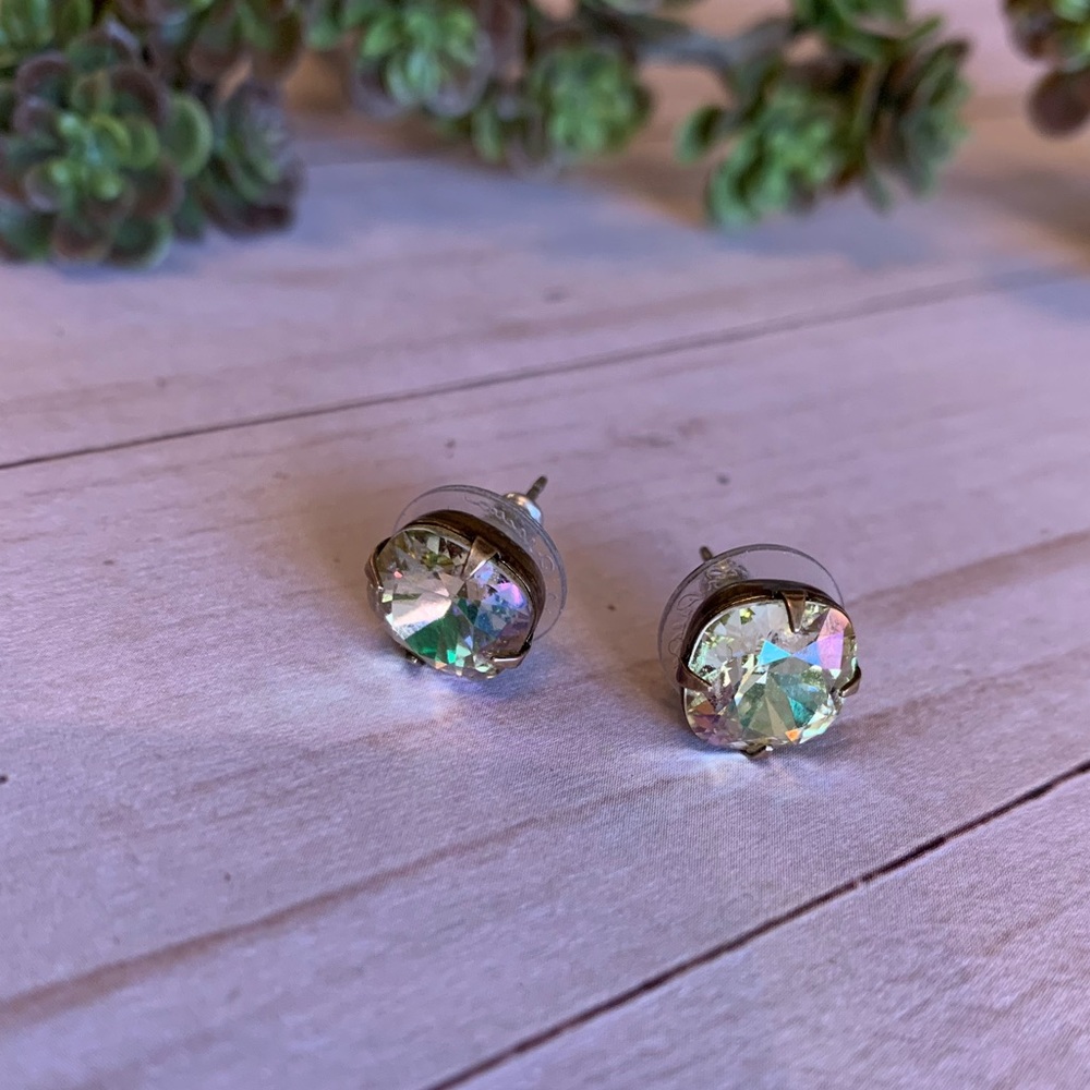 Faux Diamond earrings